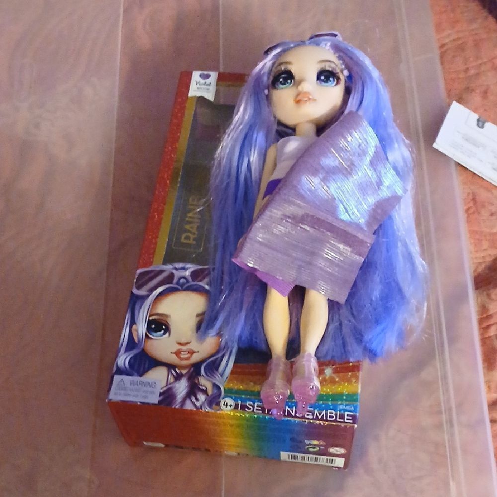 Rainbow High Doll with Purple Hair